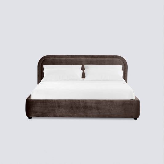 Simple Velvet Bed-Caligo