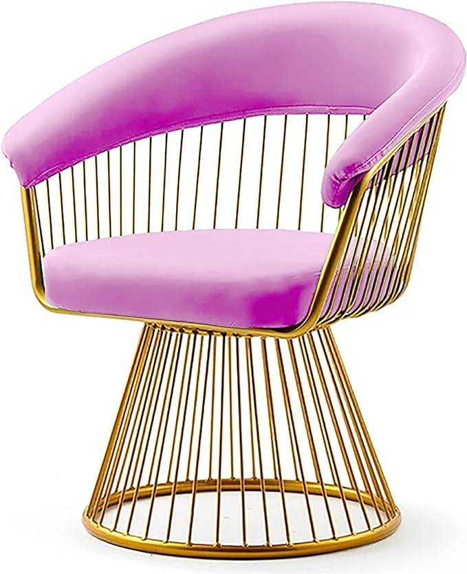 Nordic design Lounge Velvet Armchair-Caligo
