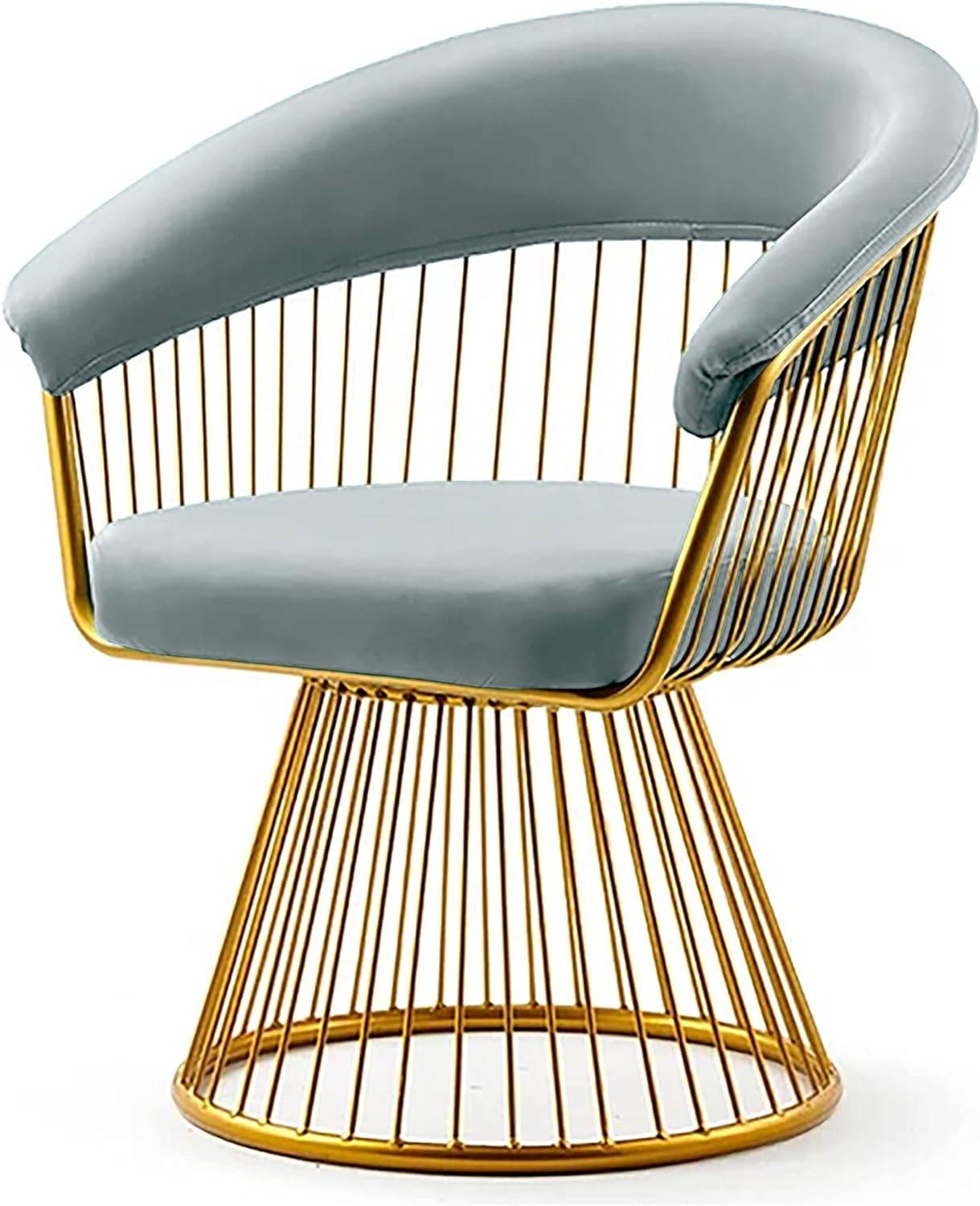 Nordic design Lounge Velvet Armchair-Caligo