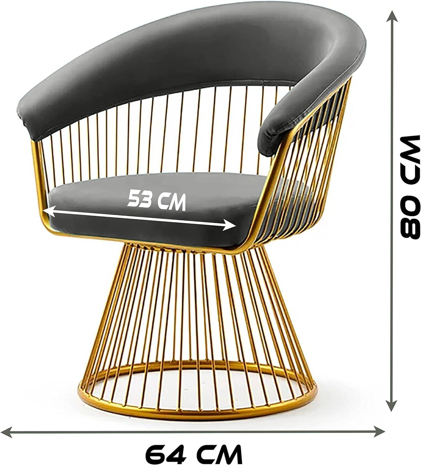 Nordic design Lounge Velvet Armchair-Caligo