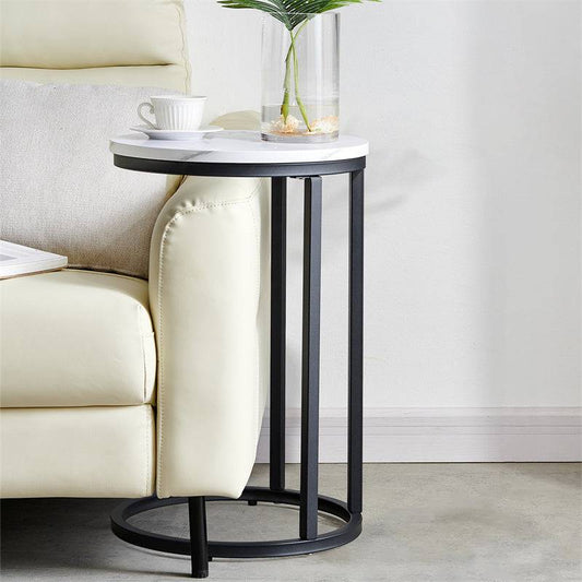 Coffee Table Inlay With Black Legs-Caligo