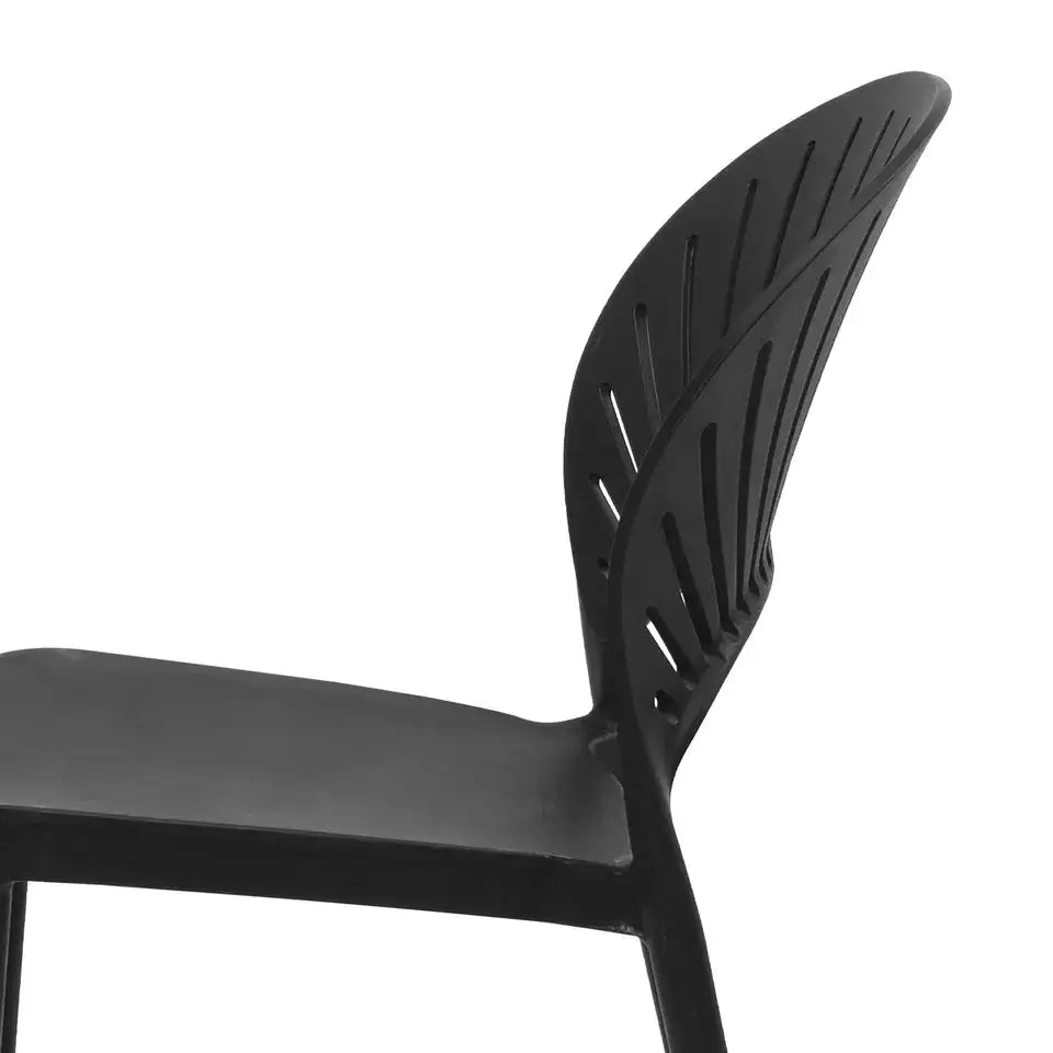 Hollow Out PP Stackable Chair-Caligo