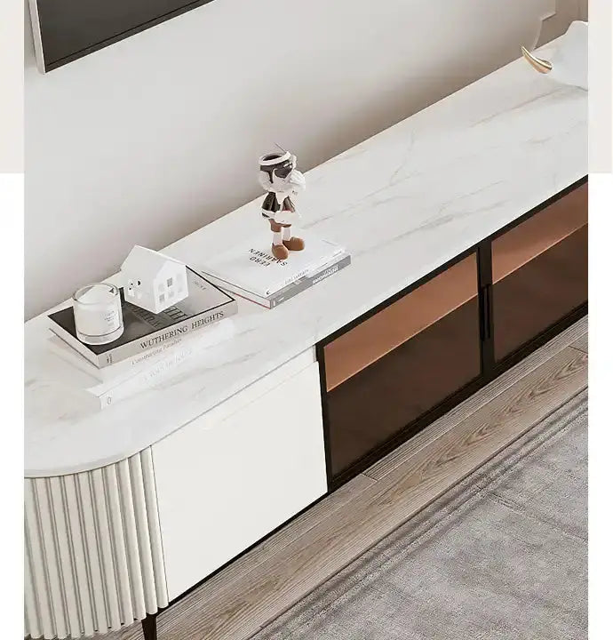 Luxury Tv Orange Tint Stand-Caligo