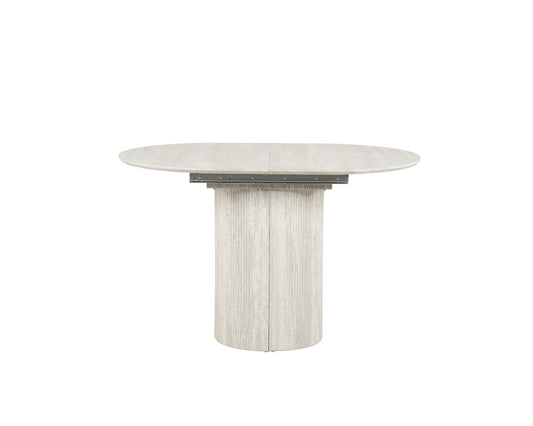 Round dining table with MDF top and base caligo