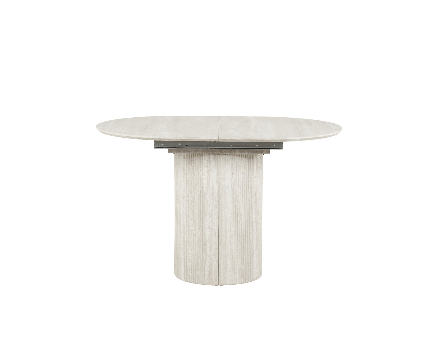 Round dining table with MDF top and base caligo