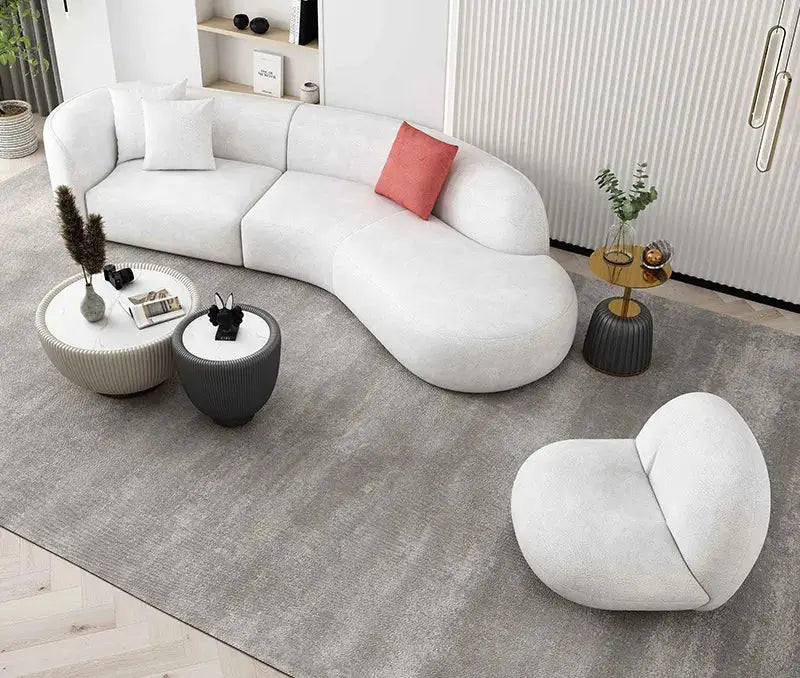 Boucle Luxury High End Standout Sofa-Caligo