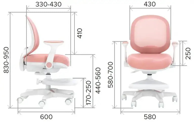 Growing Kids Little Boss Fabric Chair-Caligo