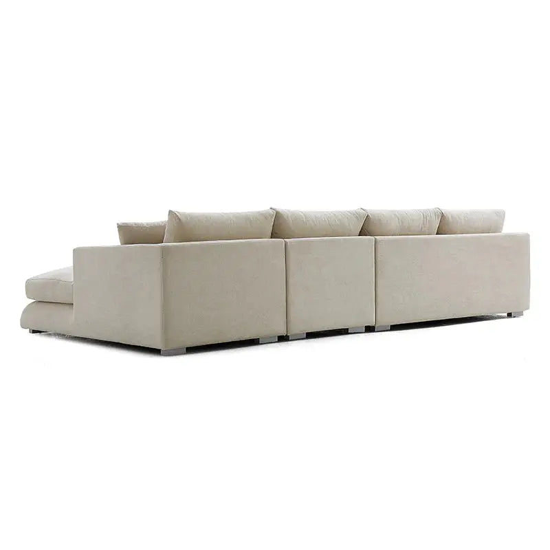 L-Shape Customized living hall bedroom Sofa-Caligo
