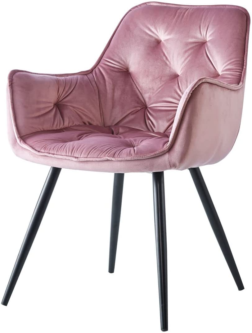 Velvet Dining hotel reception visitor chair-Caligo