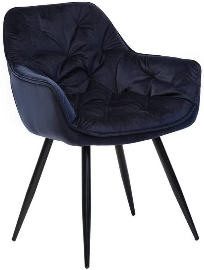Velvet Dining hotel reception visitor chair-Caligo