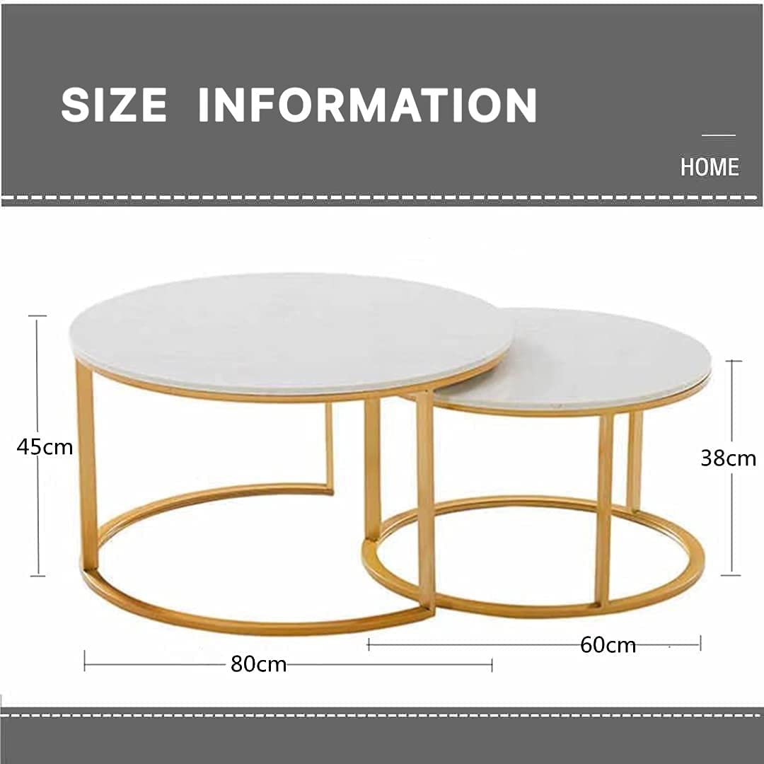 Nested Coffee Tables (set of 2)-Caligo