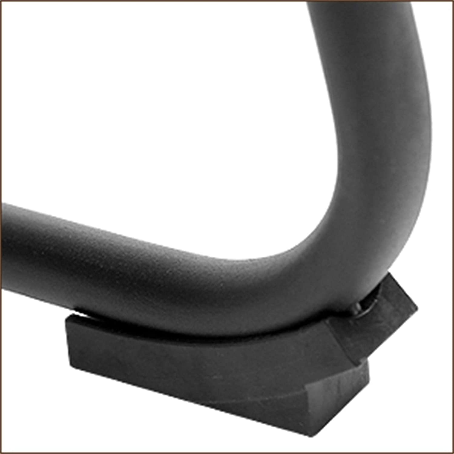 Leather Cocktail Bar Stools with Footrest-Caligo