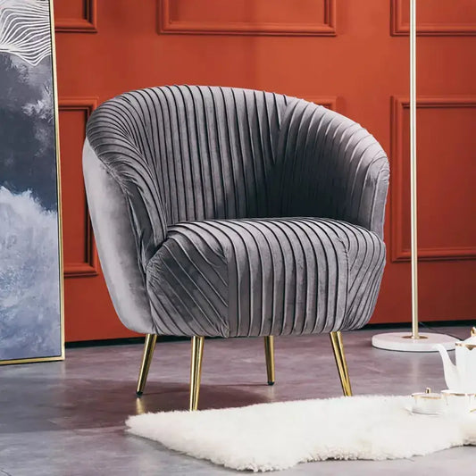 Barrel single sofa chair-Caligo