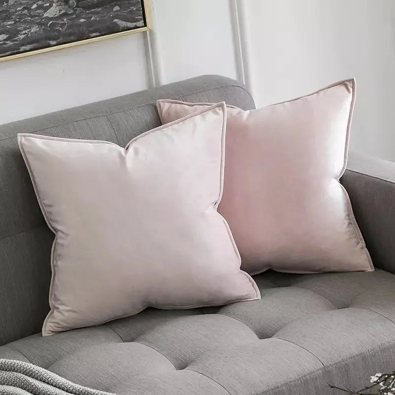Velvet fabric Support Cushion for Sofa Dining Kitchen 7pc