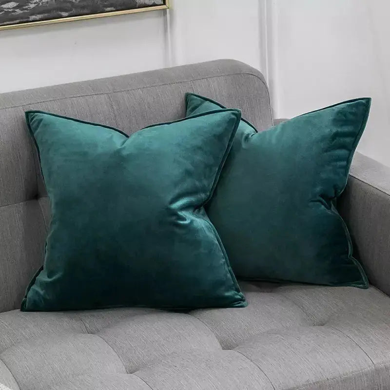 Velvet fabric Support Cushion for Sofa Chair 7pc-Caligo