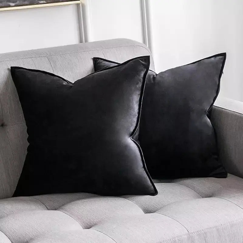 Velvet fabric Support Cushion for Sofa Chair 7pc-Caligo