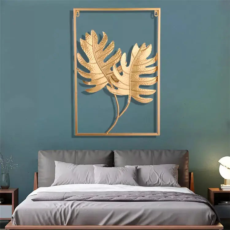 Plant Art Hanging Metal Home Wall Décor-Caligo