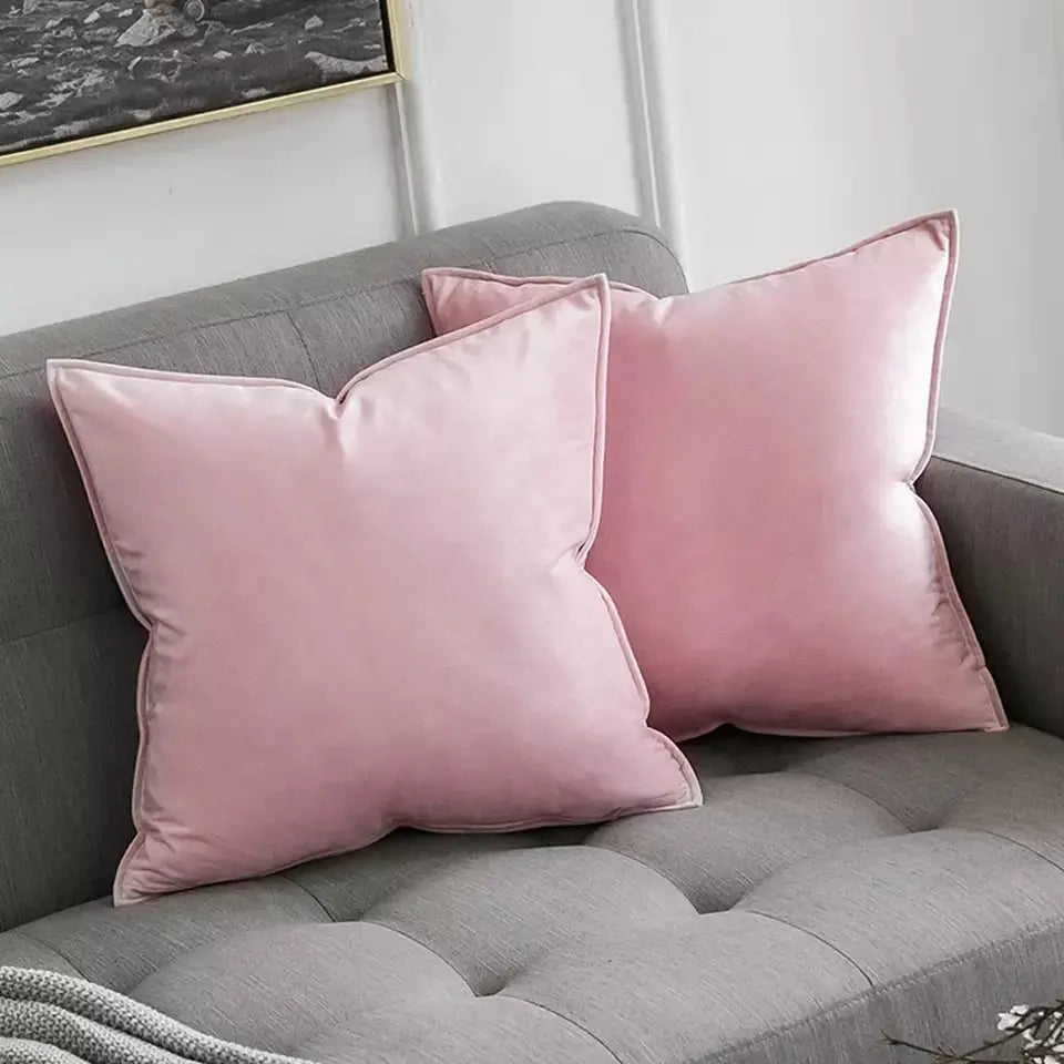 Velvet fabric Support Cushion for Sofa Chair 7pc-Caligo