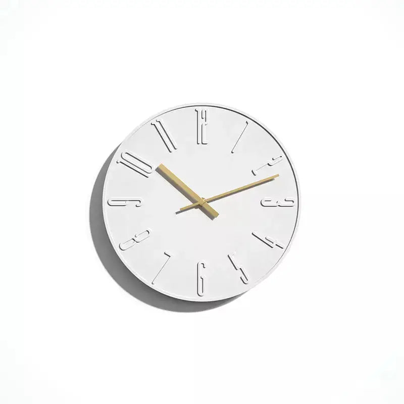 Luxury Modern Custom Concrete Nordic Clock And Wall -Caligo