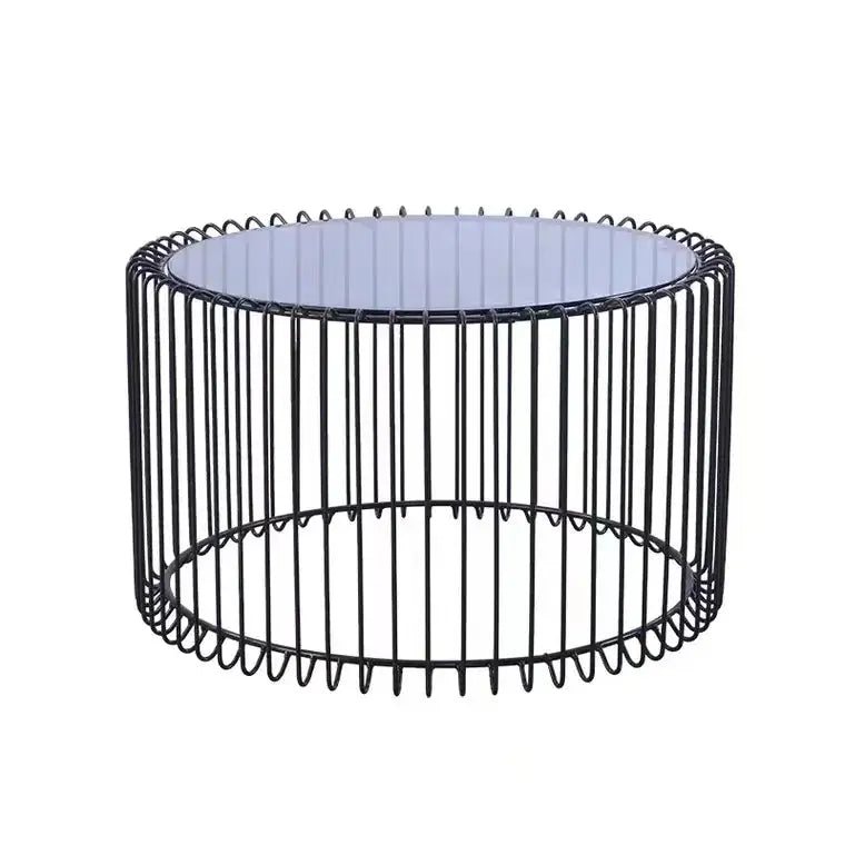 Glass Web Coffee Table-Caligo