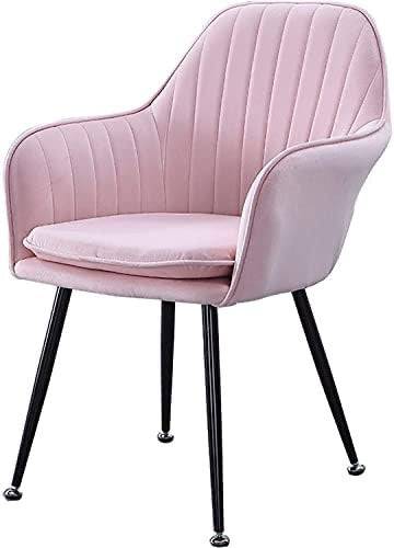 Ella Velvet Chair (Black legs)-Caligo