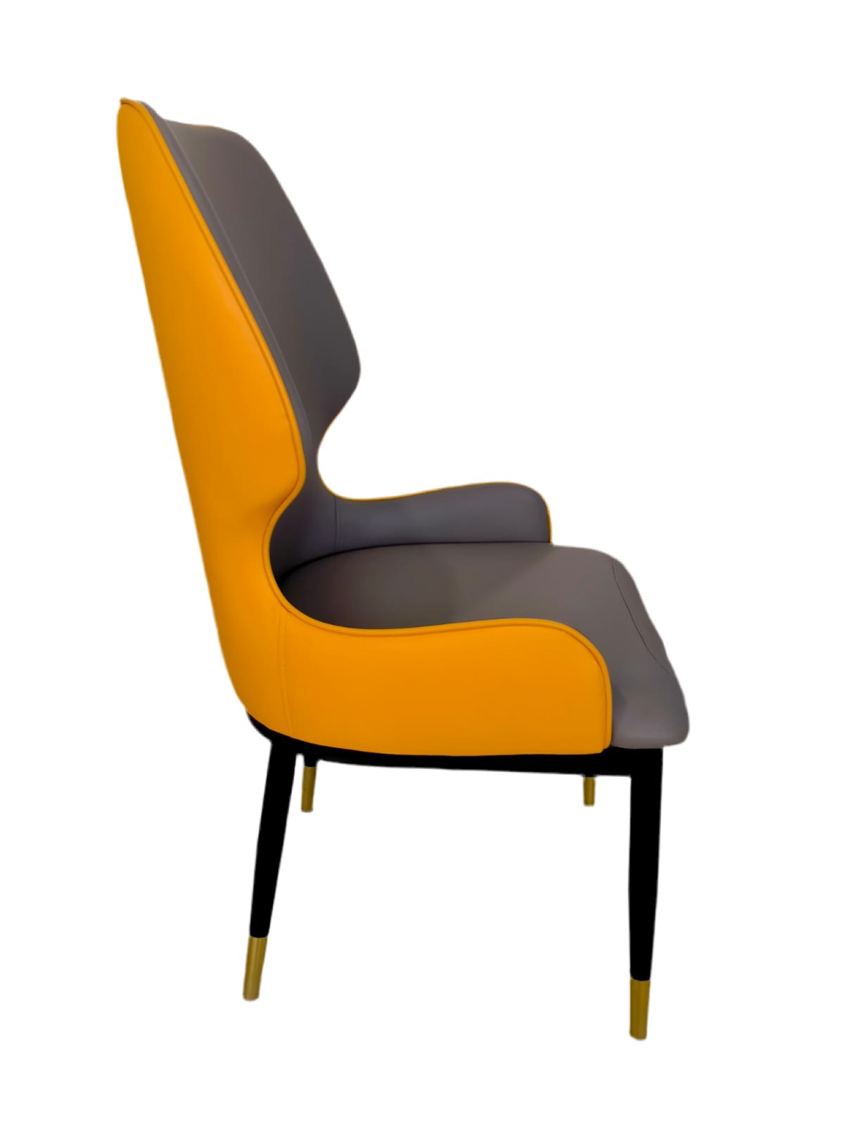 Dining - Faux Leather Multi Color Chair