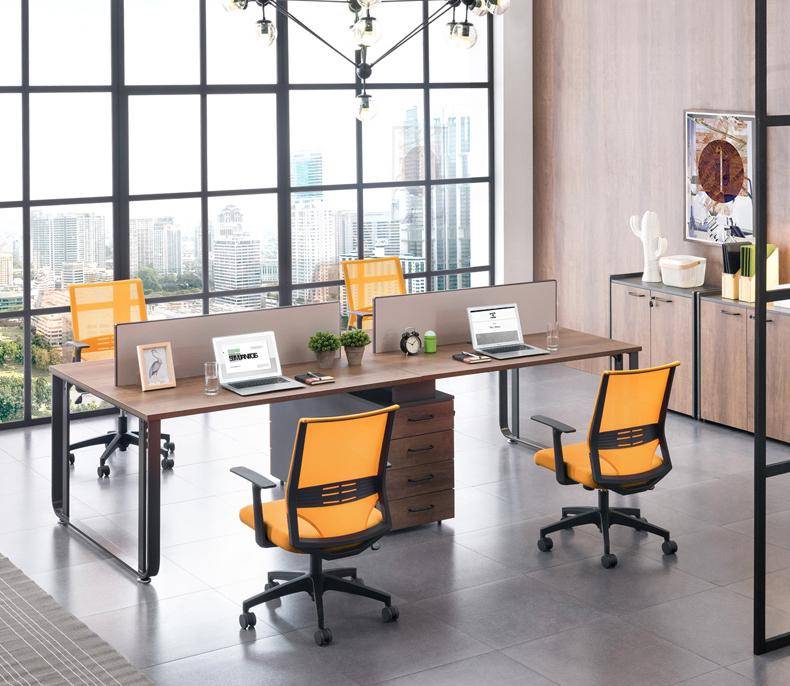 4 Person Workstation Benching Desk-Caligo
