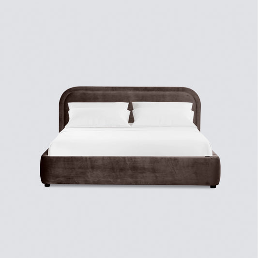 Simple Velvet Bed