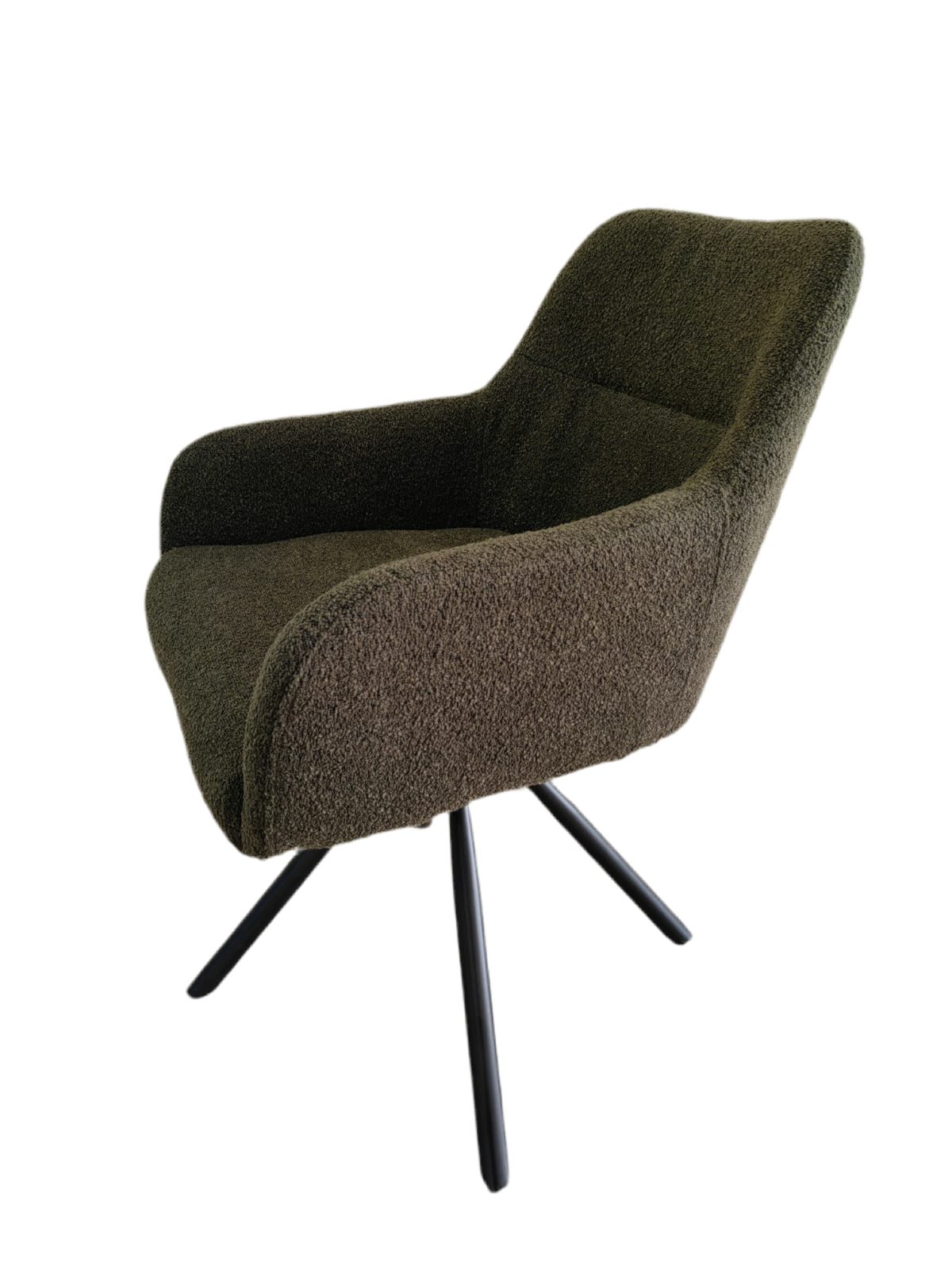 Boucle Rotatable Chair