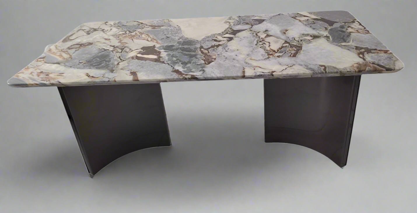 Oyster Marble Dining Table