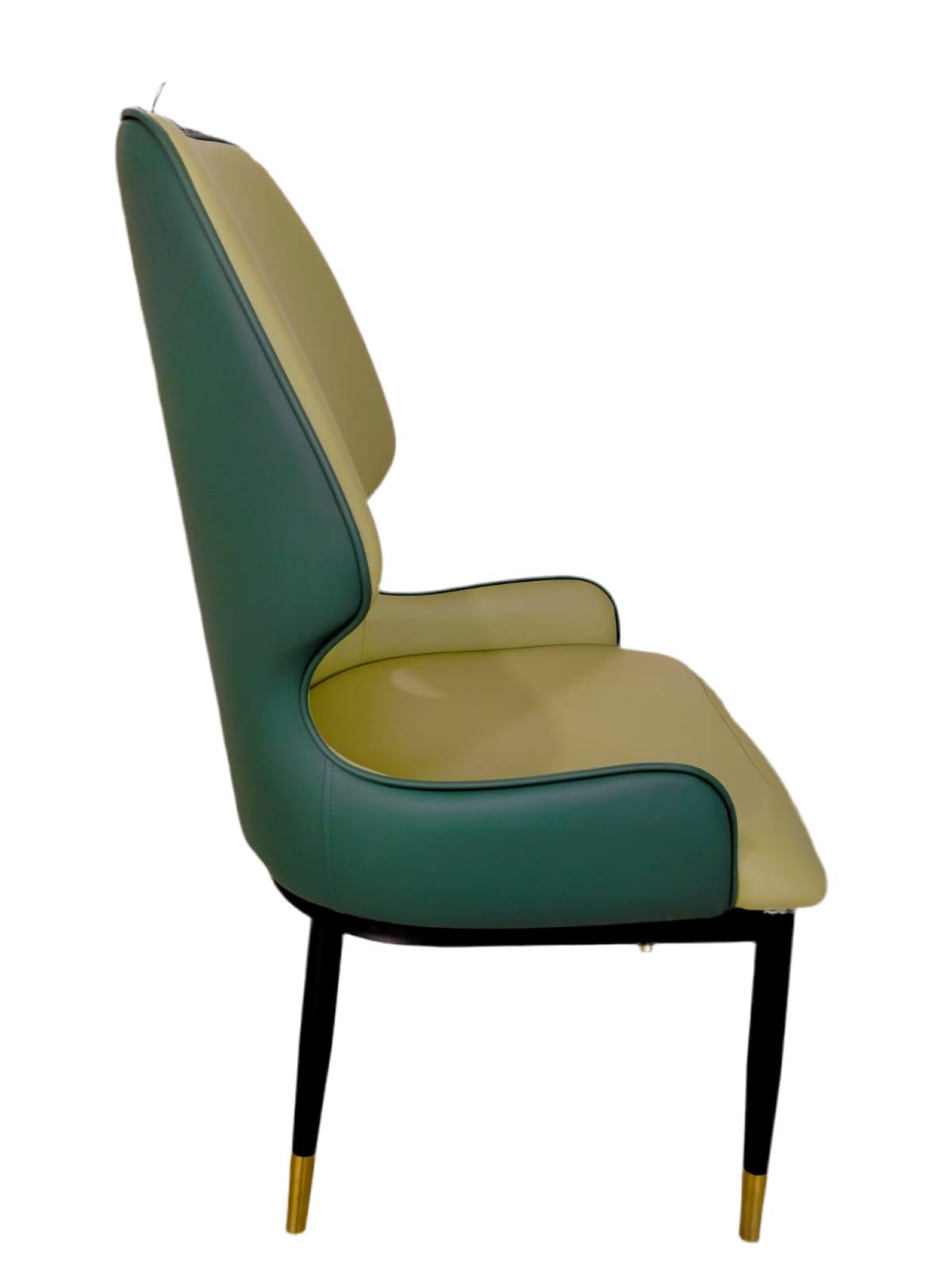 Dining - Faux Leather Multi Color Chair