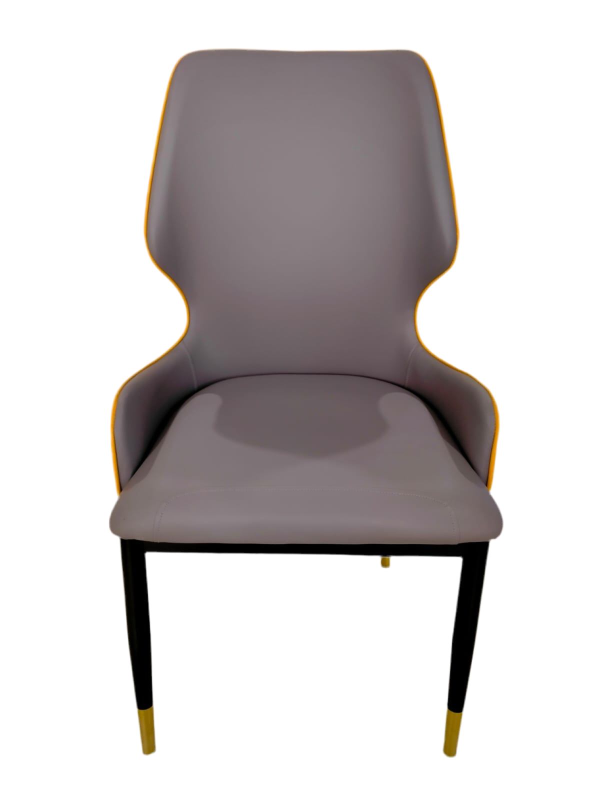 Dining - Faux Leather Multi Color Chair