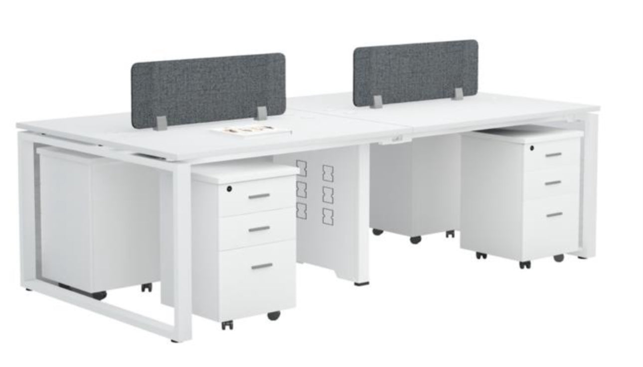 White Elegant Workstation