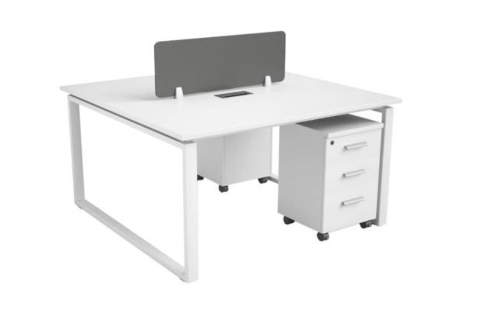 UAE- White Elegant Workstation
