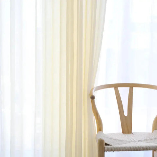 Hall Bedroom Sheer Curtain-Caligo