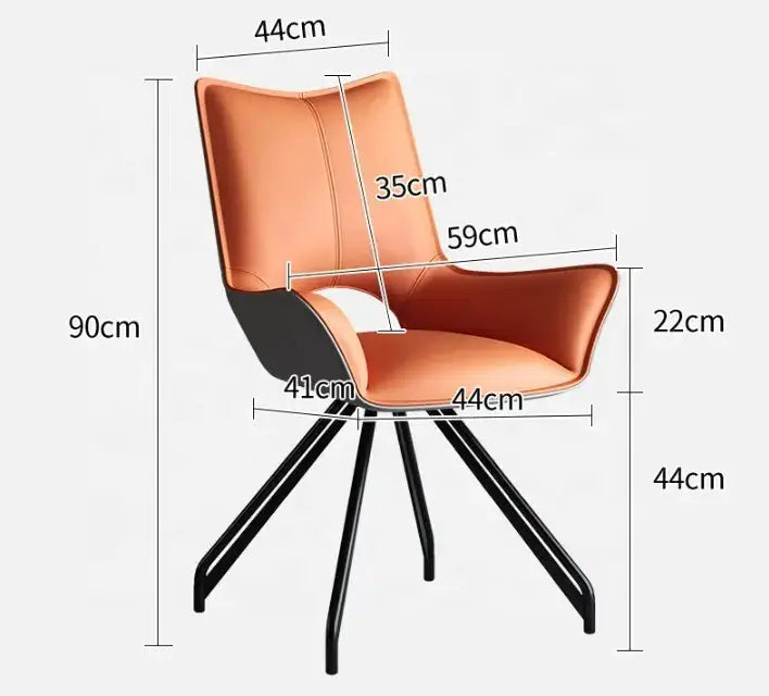 Revolving Modern Chair-Caligo