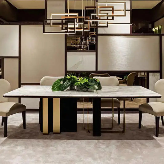 Modern Contemporary Luxury Dining Table-Caligo