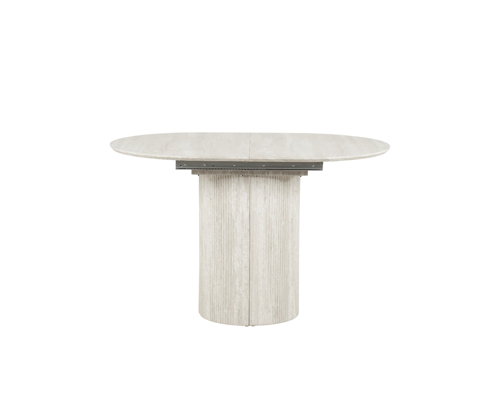 Round dining table with MDF top and base caligo