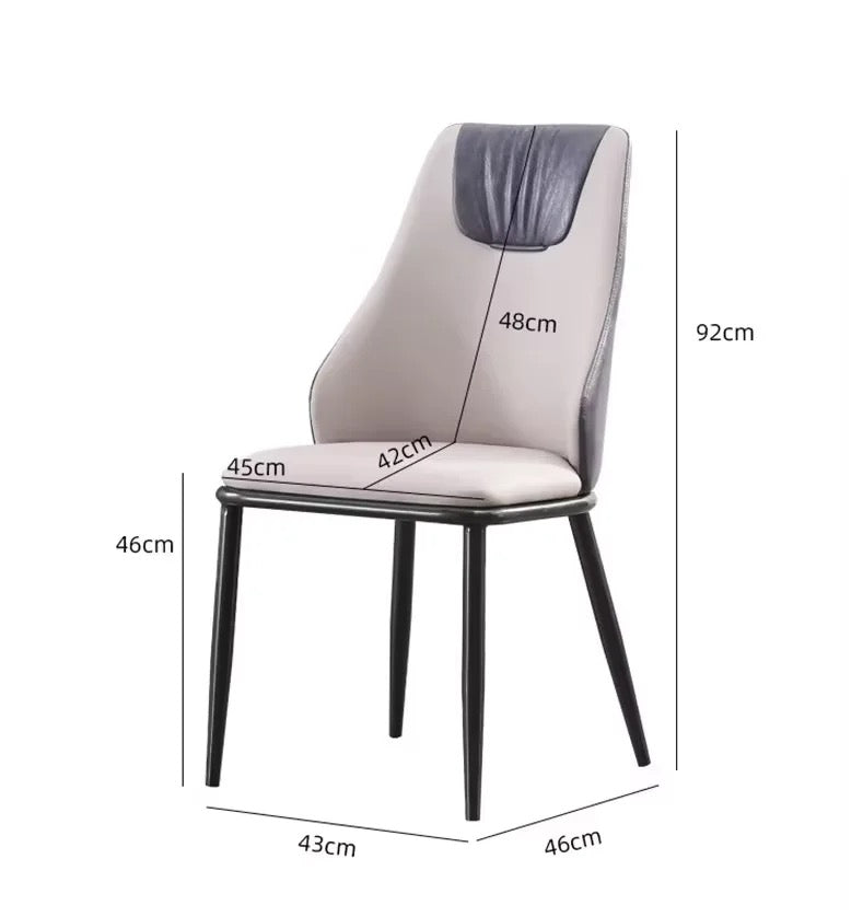 Sleek Dining Chair-Caligo