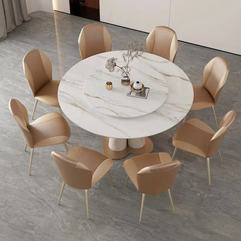 Rock plate dining table-Caligo