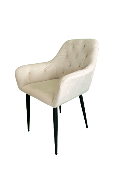 Vela Velvet dining kitchen restaurant Café Chair-Caligo