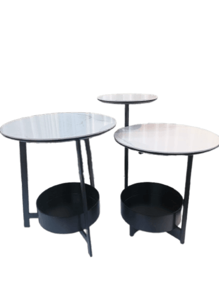 Small Coffee Table with basket-Caligo