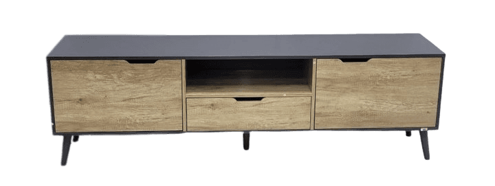 Wood TV Stand-Caligo