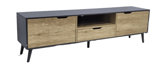 Wood TV Stand-Caligo