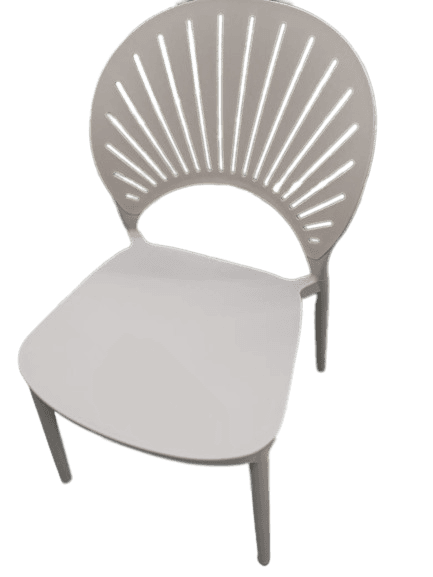 Hollow Out PP Stackable Chair-Caligo