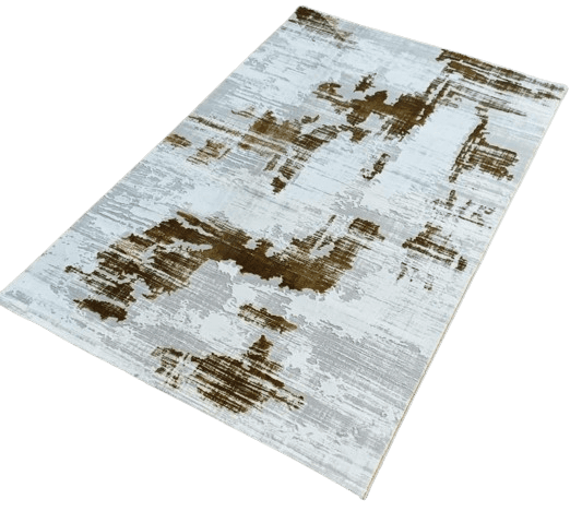 Modern Diamond Gold Carpets-Caligo