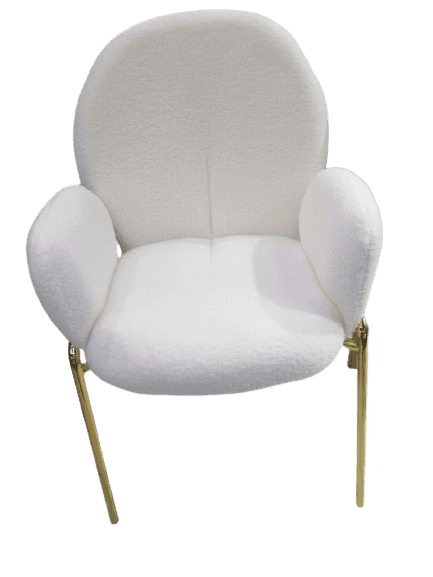 Boucle fabric Chair-Caligo