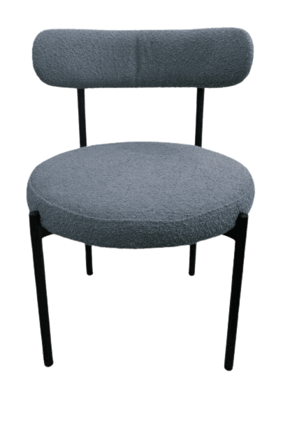 Boucle Removable Seat Chair-Caligo