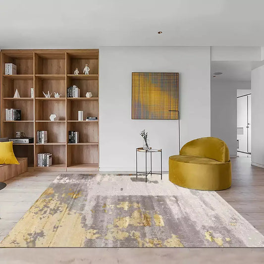 European contemporary Gold Carpet-Caligo