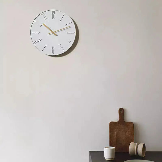 Luxury Modern Custom Concrete Nordic Clock And Wall -Caligo